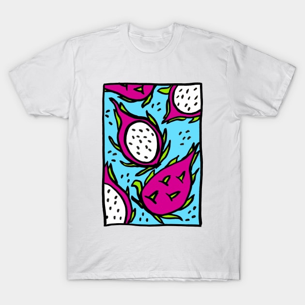 dragon fruit T-Shirt by NitArtCafe